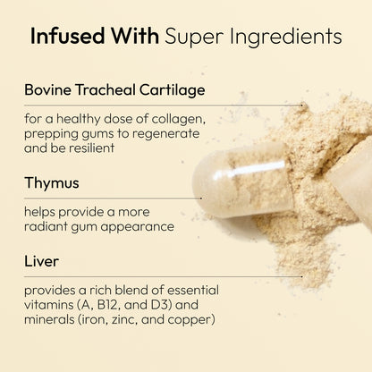 Infused with super ingredients graphic