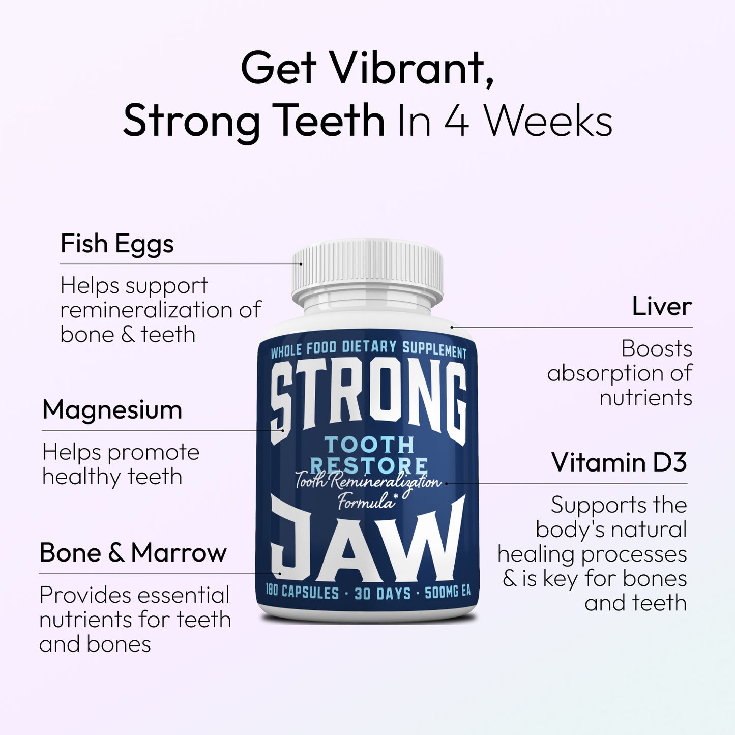 Tooth Restore: Complete Tooth & Jaw Health Supplement